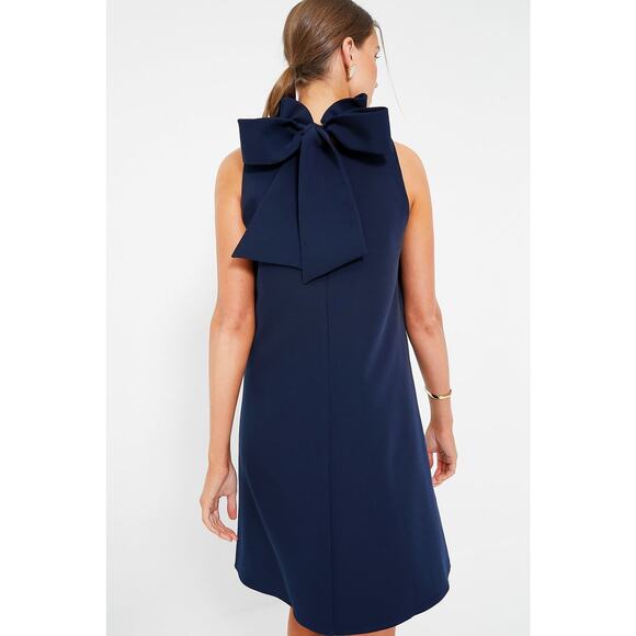 TUCKERNUCK Navy Blythe Dress Size XS NWT Retail $198 Tuckernuck - Picture 2 of 8